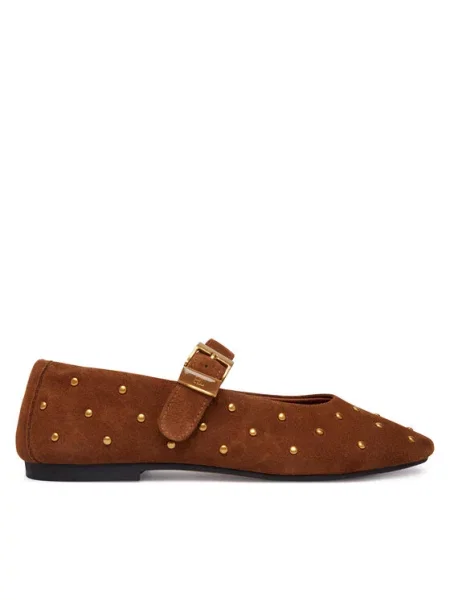 Tommy Hilfiger Balerina Th Buckle Suede Stud Ballerina barna