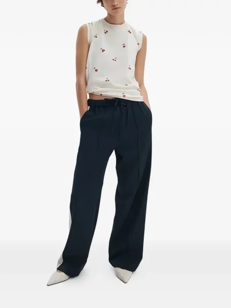 Tricou Rag & Bone cu imagine alb