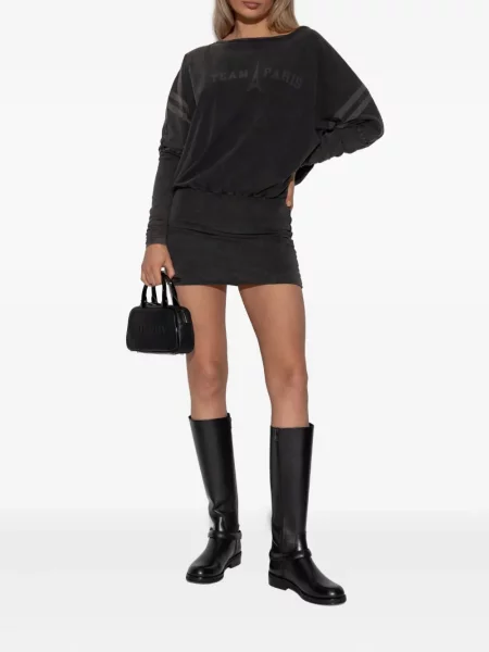 Rochie maxi Misbhv lungă de costum negru