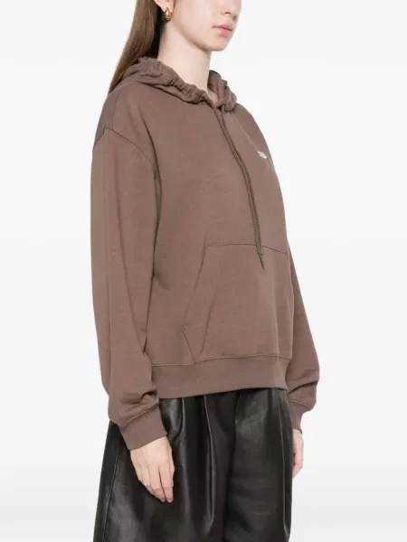 Hanorac cu glugă New Balance cu glugă cu autograf cu decolteu rotund gri