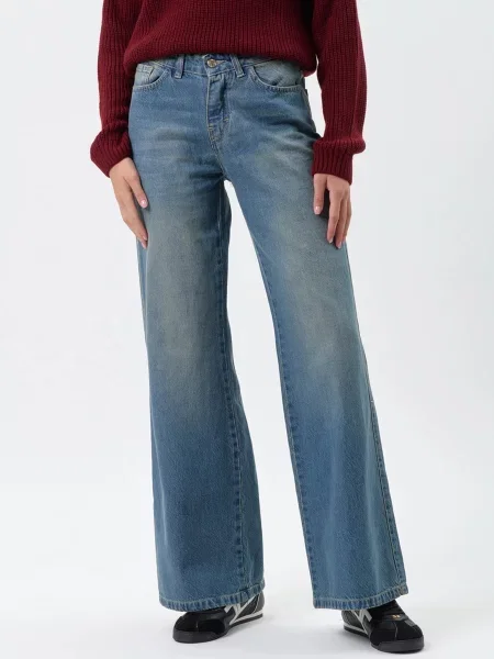 Широкі джинси Just Before блакитний