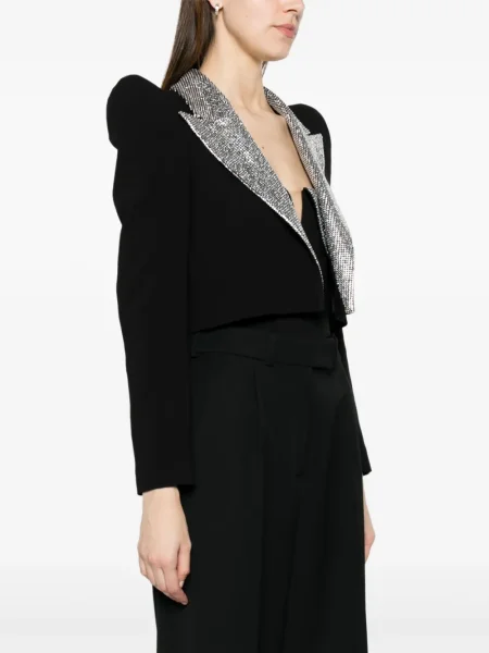 Cropp sacou Nissa de cristal negru