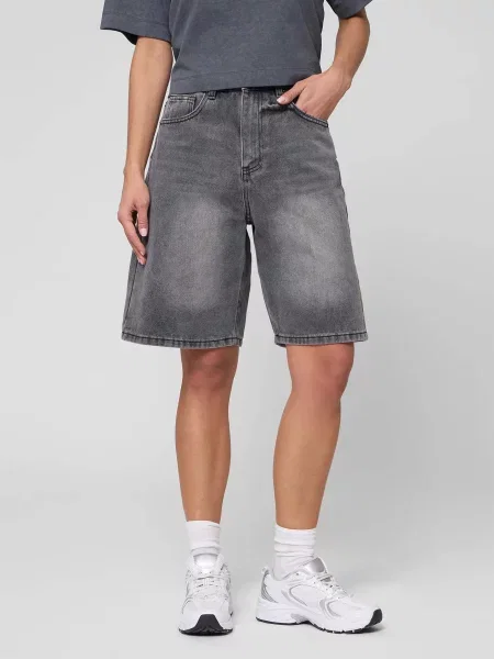 Джинсові шорти PRPY бавовна/поліестер сірий