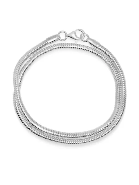 Brăţară Nialaya Jewelry argintiu