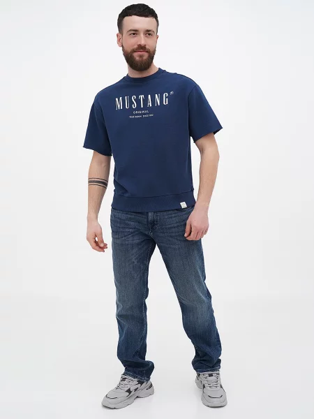 Прямі джинси Mustang Jeans Washington Straight синій