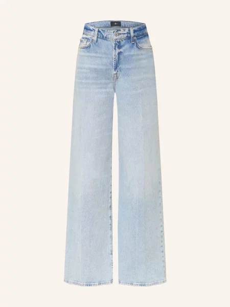 7 For All Mankind Džíny S Širokými Nohavicemi Lotta ode to
