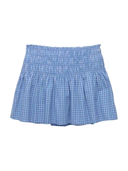 Pull&Bear Fustă PACIFIC albastru regal / murdar alb