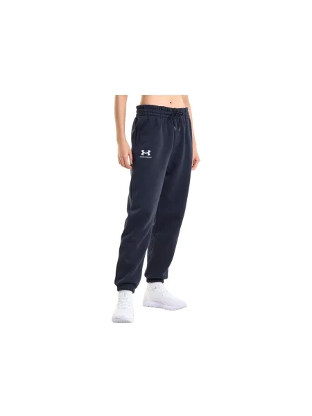 Pantaloni de jogging Under Armour din fleece alergare negru