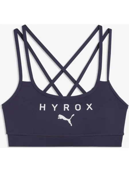 Biustonosz Puma x HYROX Move Strappy granatowy XL niebieski