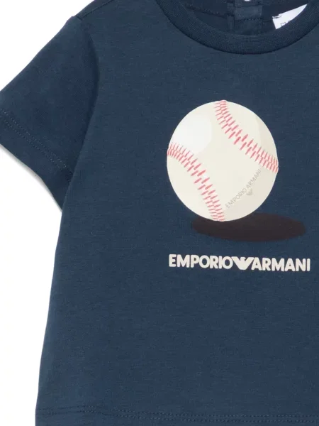 Tricou copii Emporio Armani albastru