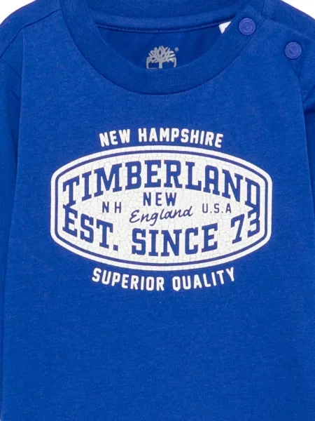 Koszulka dziecięca Timberland niebieska