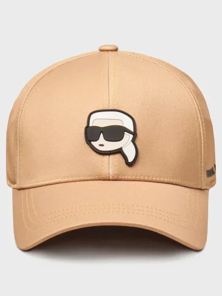 Кепка Karl Lagerfeld бежева