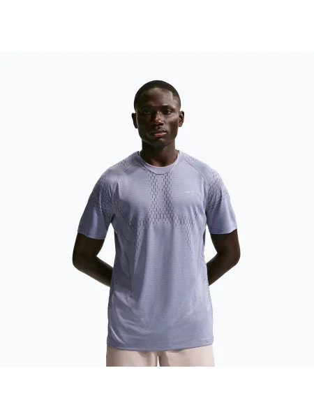 Tricou de alergare pentru bărbați Nike Stride Dri-Fit ADV iron purple/dark raisin violet