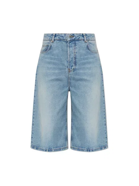 Bermudy Ami Paris niebieskie