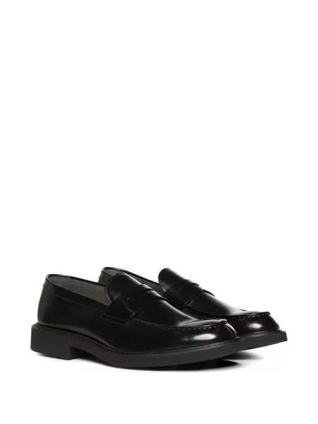Pantofi loafer Doucal's din piele negru