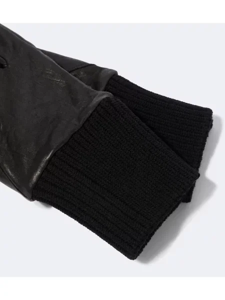 Mănuși Rick Owens din piele negru