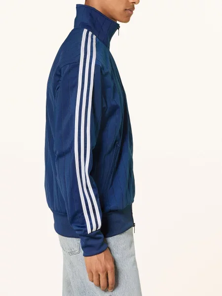 Adidas Originals Tréninková Bunda Firebird tmavě modrá bílá