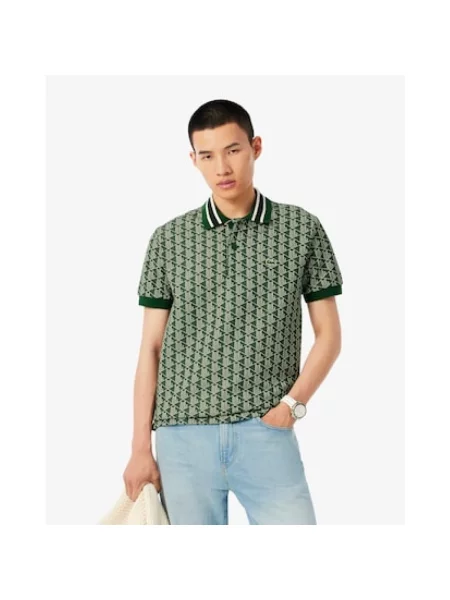 Koszulka polo Lacoste zielona