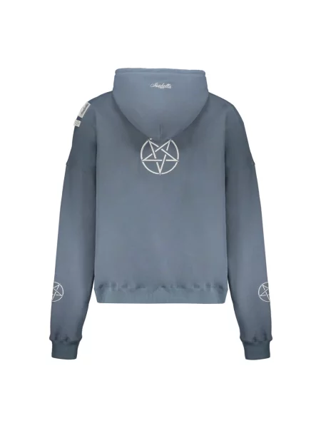 Bluza z kapturem Isabella 1985 z kapturem niebieska