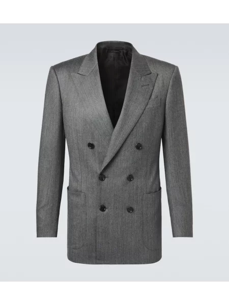 Sacou Tom Ford de lână gri