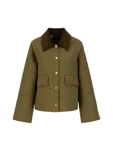 Pikowana kurtka Barbour zielona