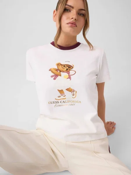 GUESS ACTIVE Tricou Tennis Lady bej
