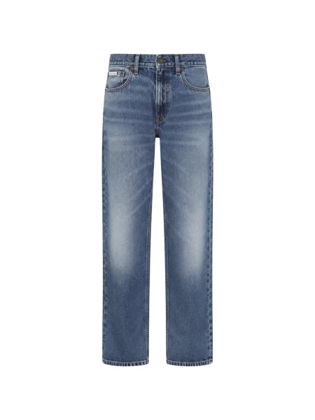 Blugi Calvin Klein Jeans albastru
