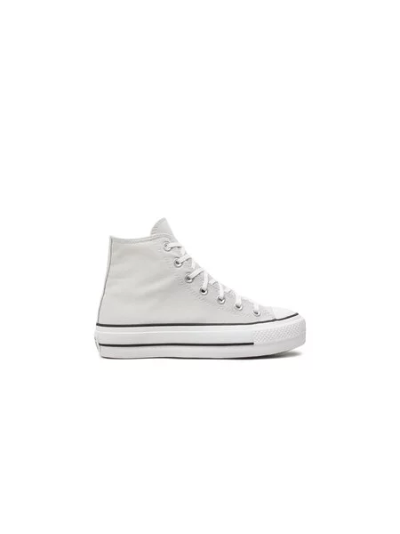 Plátěnky Converse Chuck Taylor All Star Lift Platform Hi šedá
