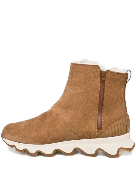Botine Sorel din piele de căprioară maro