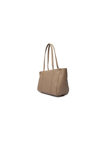 Calvin Klein Shopper táska világosbarna bézs