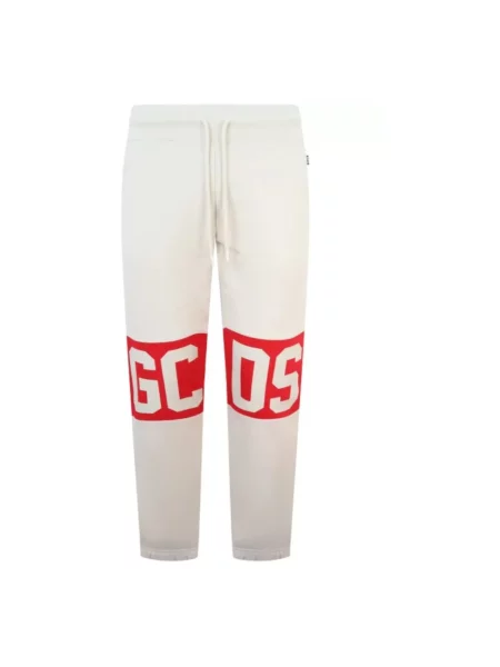 Spodnie Gcds beżowe