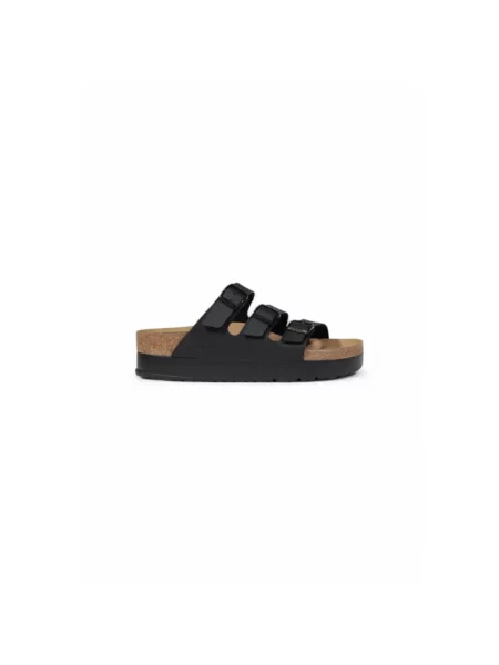 Birkenstock klapki Florida III Flex Platform BF na platformie czarny