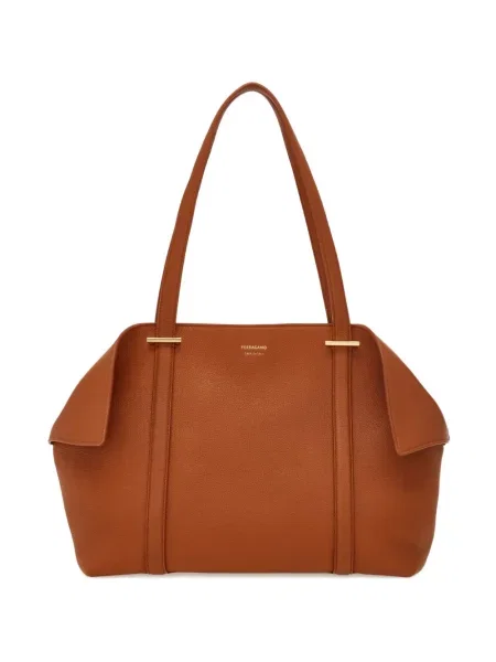 Geantă Ferragamo maro