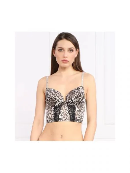 Guess Melltartó DESTINY PADDED BUSTIER fekete
