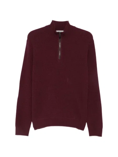 Pulover Canali tricotate violet