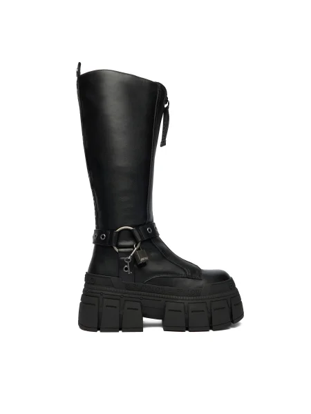 Ботуши Buffalo Gospher Biker Hi черно