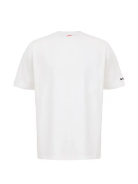 Tricou Mc2 Saint Barth cu autograf alb