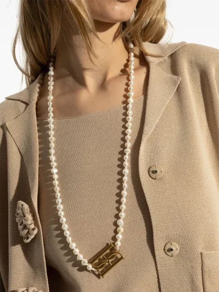 Colier By Malene Birger alb