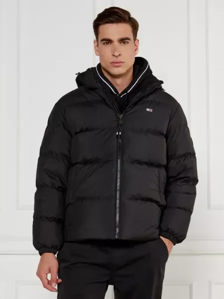 Geacă de blugi Tommy Jeans negru