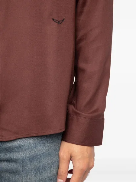 Cămașă Zadig&voltaire cu broderie lungă