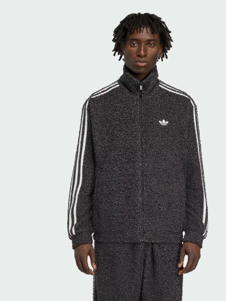 Переработанный свитер Adidas черный