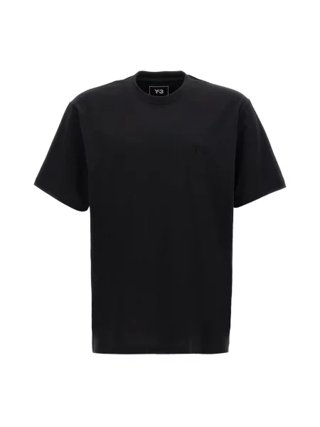Koszulka Y-3 z logo casual czarna