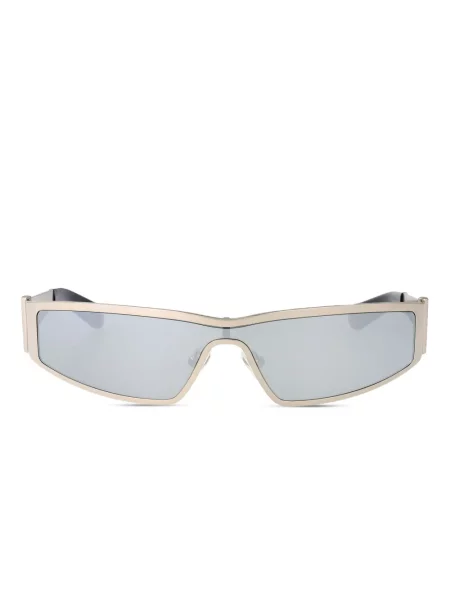 Okulary przeciwsłoneczne Alexander Mcqueen Eyewear srebrne
