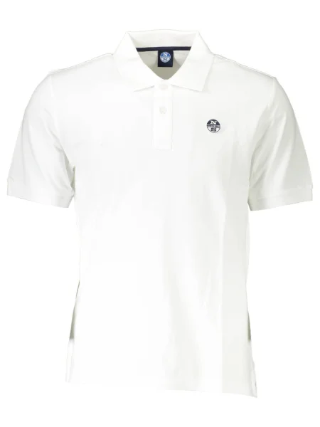 Polo majica North Sails s kratkimi rokavi bela