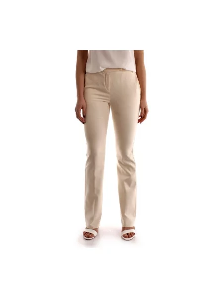 Pantaloni Linea Emme Marella alb