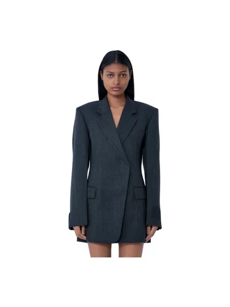 Sukienka Alexander Wang wełniana czarna