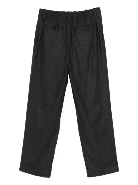 Pantaloni Myths plisate gri