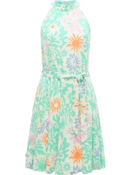 Ragwear Rochie de vară Angylee ecru / regal / verde mentă / portocaliu albastru