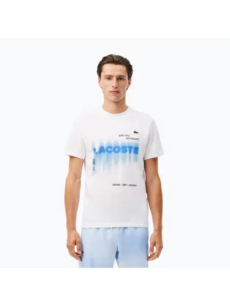 Tricou Lacoste pentru bărbați alb