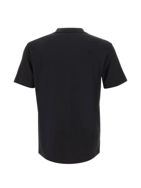 Μπλούζα Ea7 Emporio Armani με αυτόγραφο μαύρο